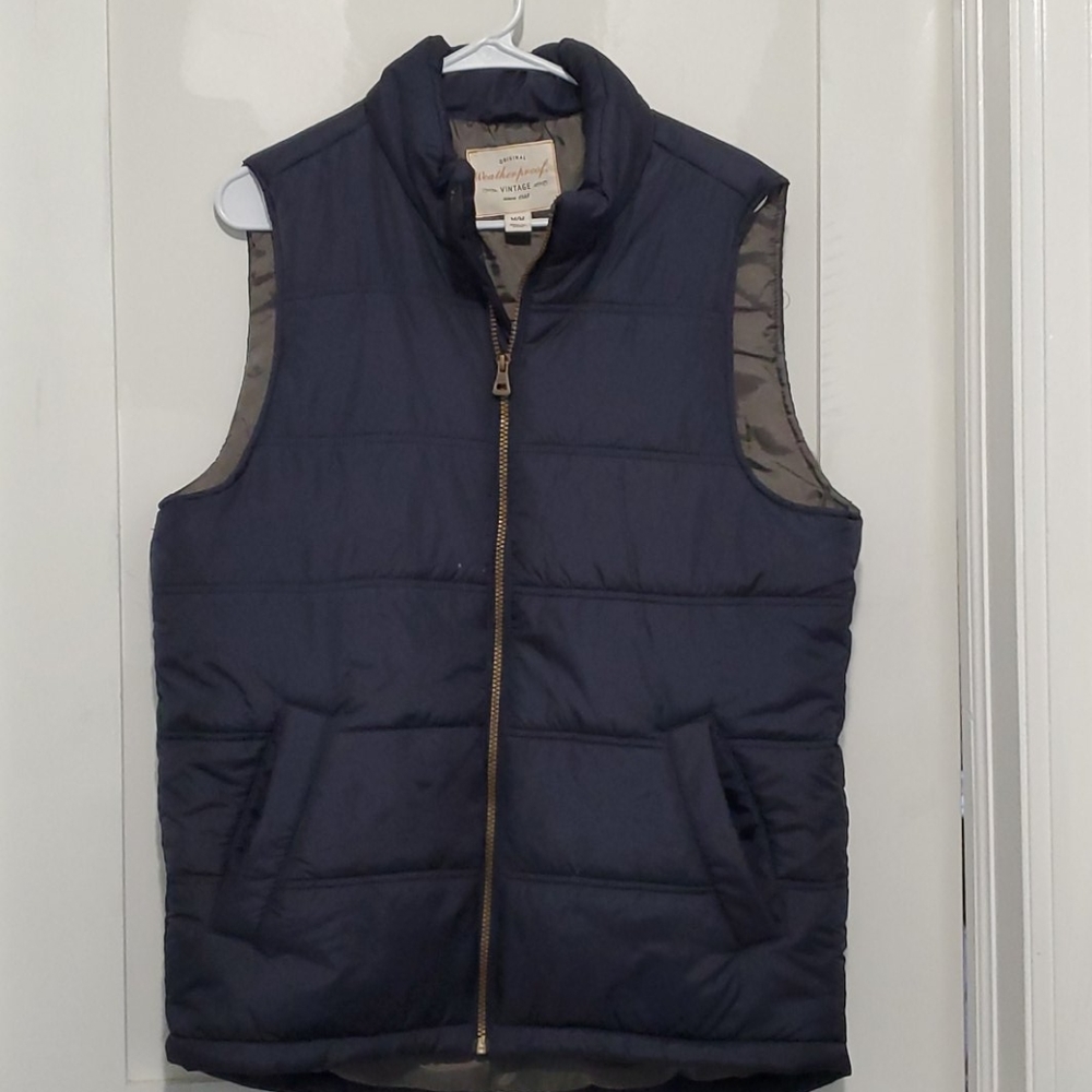 Mens winter puffy vest